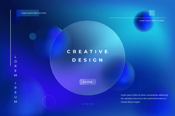 Download Dark Blue Morph Background Gradient - Dark Collection