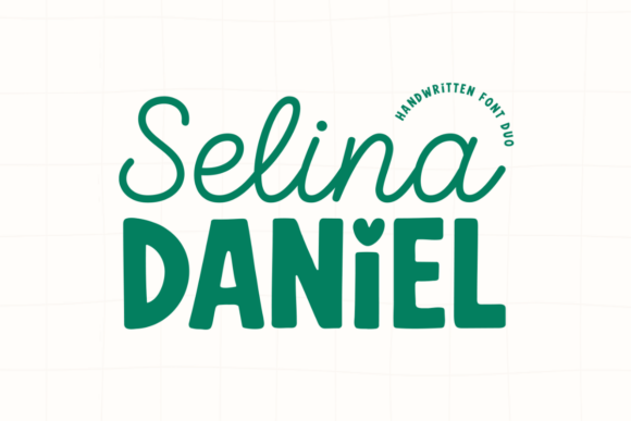 Download Selina Daniel Duo Font - Font Collection