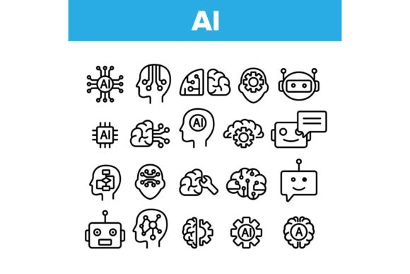 Download Artificial Intelligence Elements Vector - Intelligence Collection