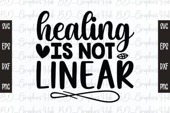 Download Healing is Not Linear SVG - Premium Bundle