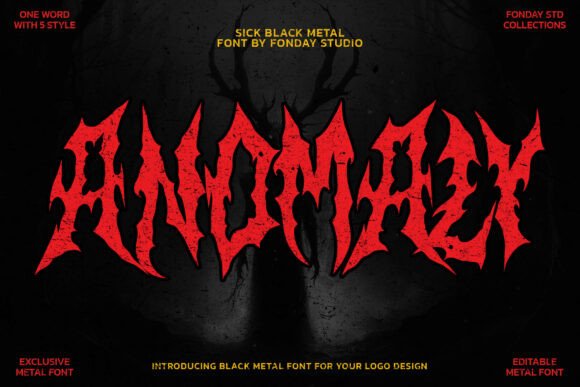 Download Anomaly Font - Font Collection