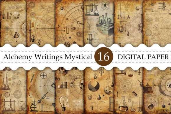 Download Alchemy Writings Mystical Junk Journal - Mystical Collection